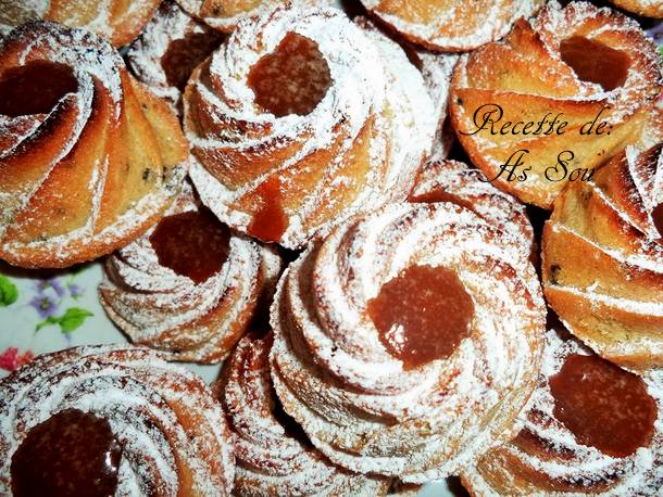 financier au chocolat