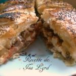 tourte feuilletée au camembert 1