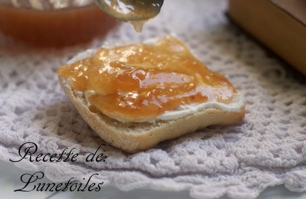 marmelade de peches