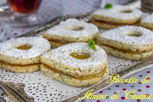 sablé au citron et grains de pavot sans oeuf 2