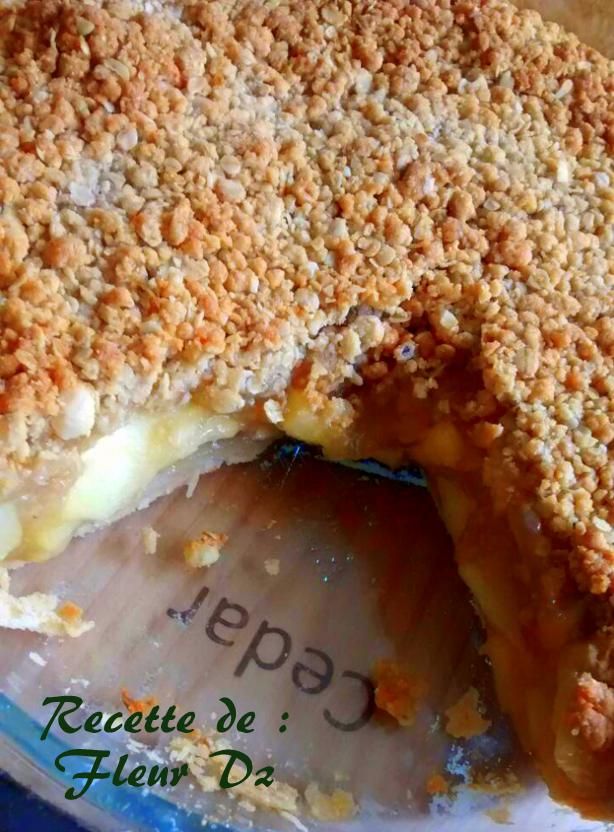 tarte pommes crumble 1