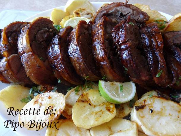 filet d’agneau roti au four