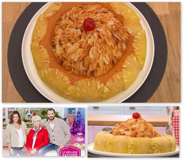 Ananas bourdaloue, epreuve technique du meilleur patissier