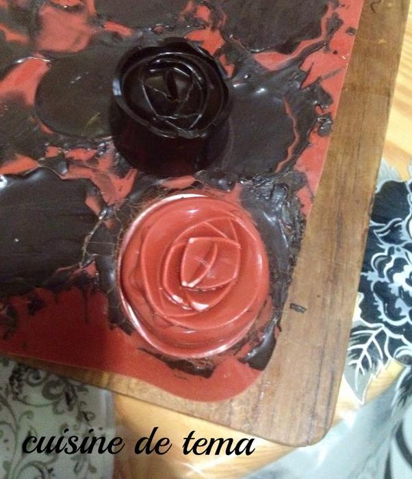 chocolat fourée a la confiture de lait 2