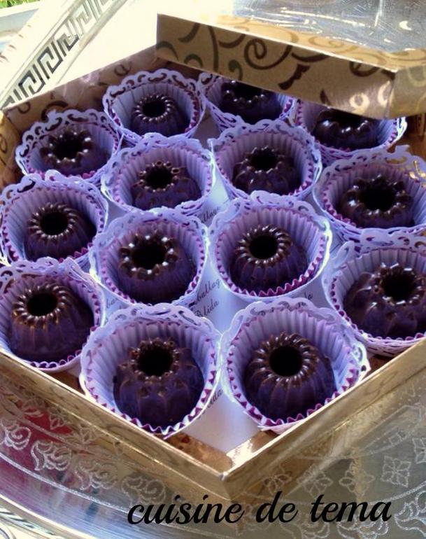 chocolat fourée a la confiture de lait
