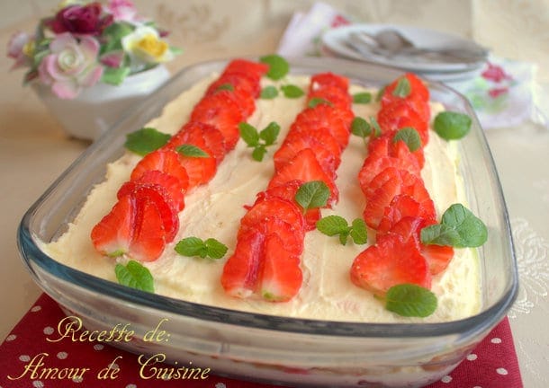 comme un tiramisu aux fraises 1