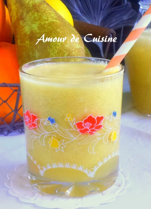 jus de poires fait maison