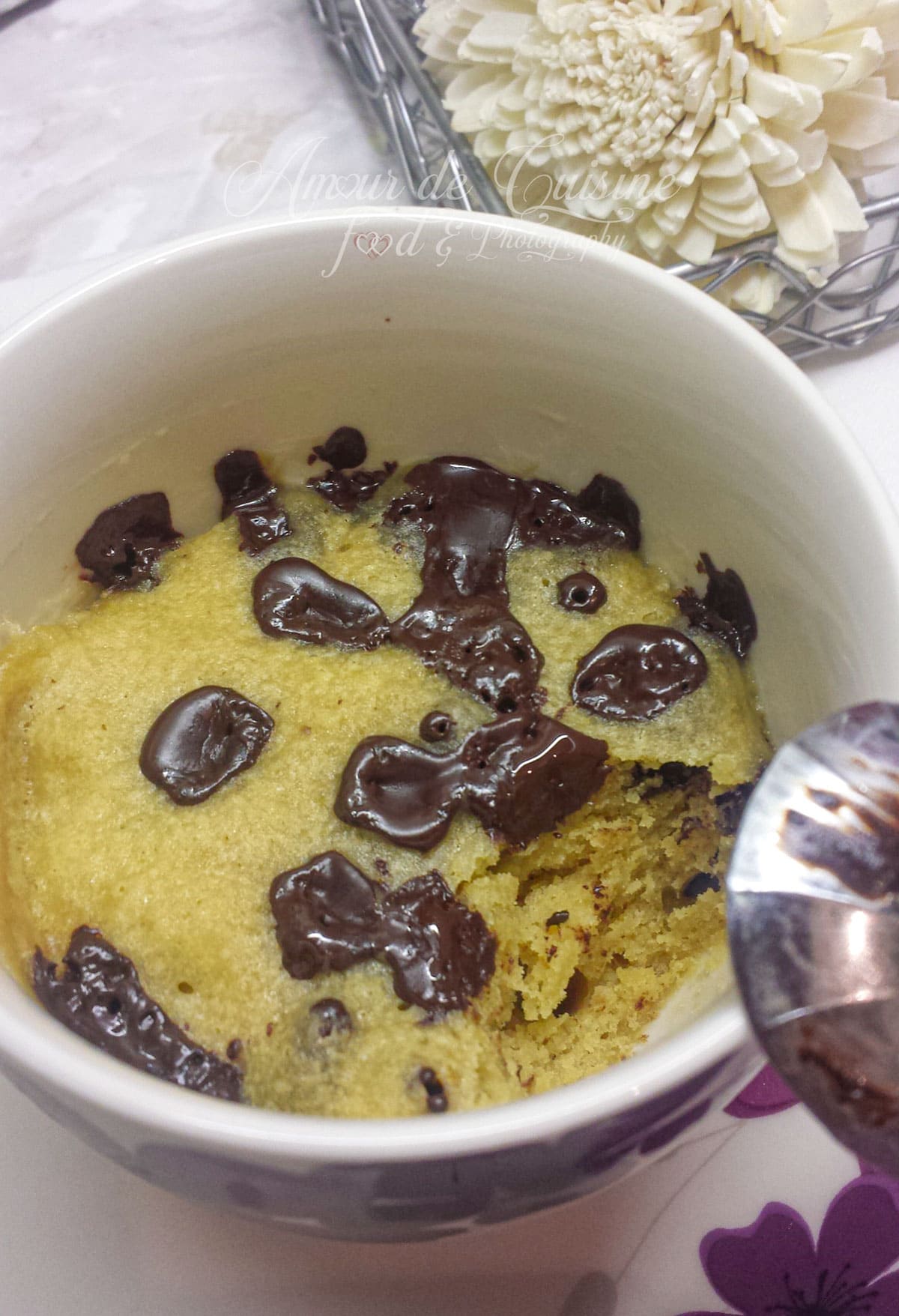 mug cake cookies chocolat