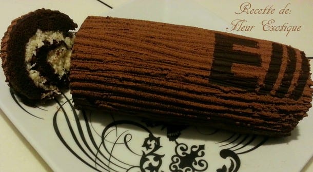 roulé chocolaté facon bounty 2
