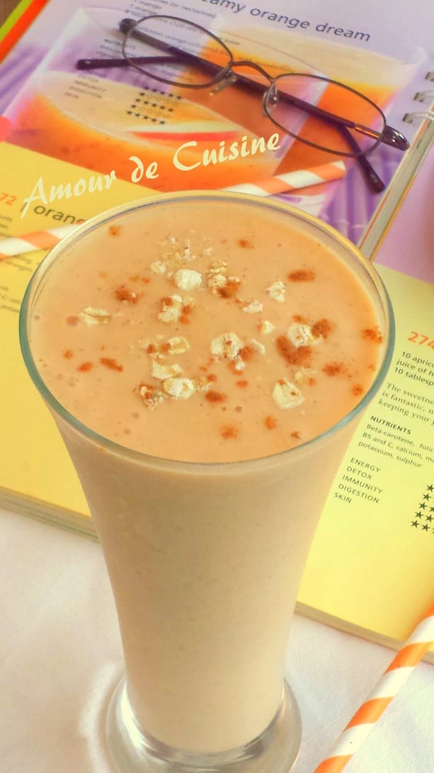 smoothie cobbler de peche