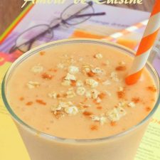 Smoothie cobbler de peches