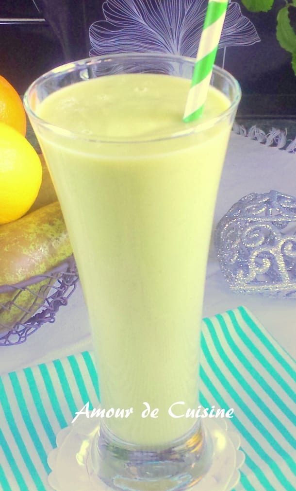 smoothie a l'avocat