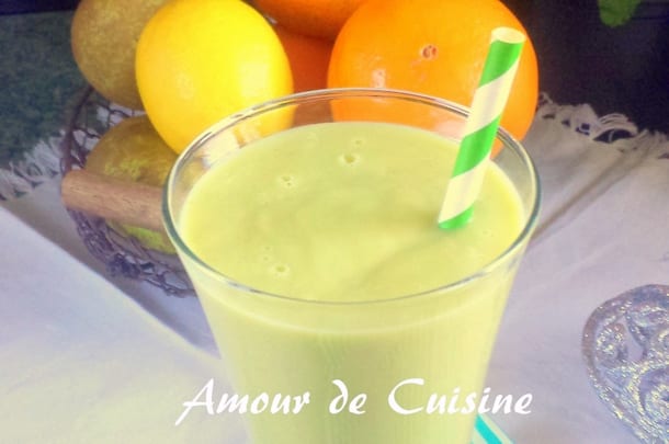 smoothie a l’avocat