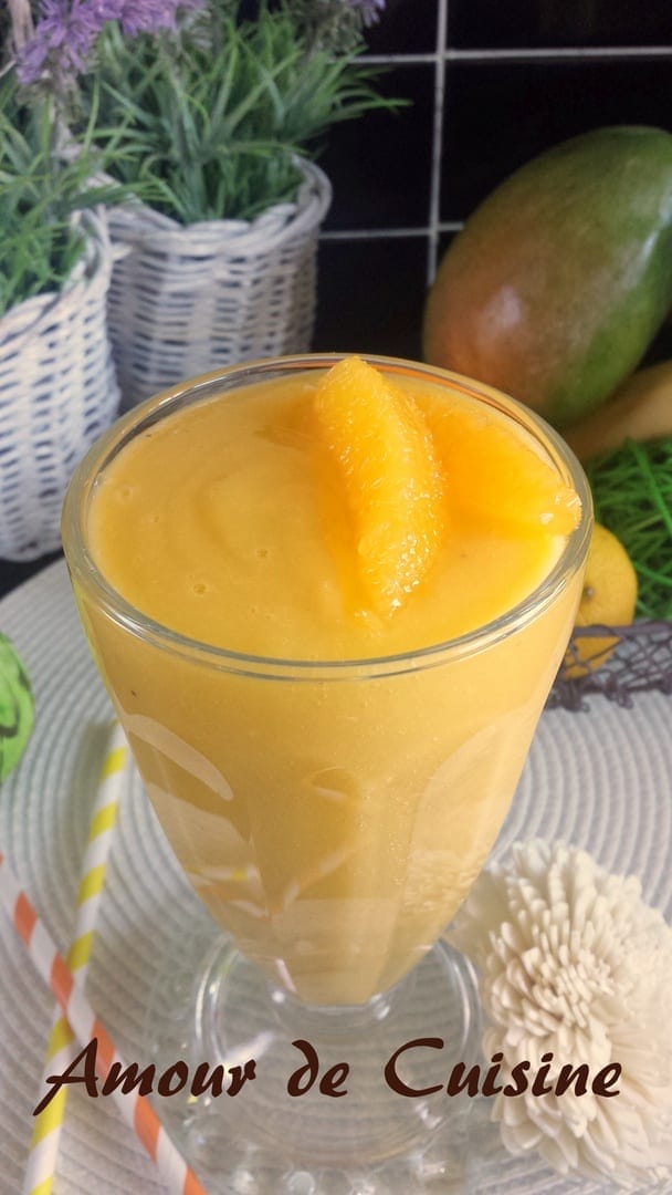 smoothie orange mangue 2