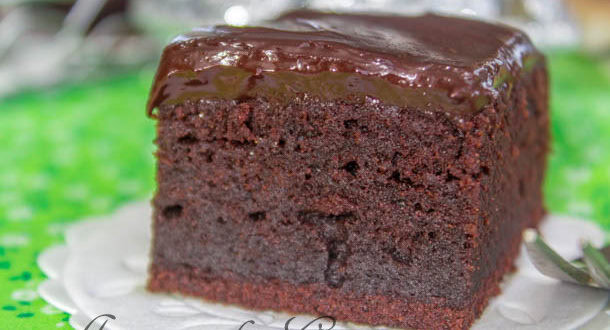 Brownie au mascarpone et ganache au chocolat - Amour de 