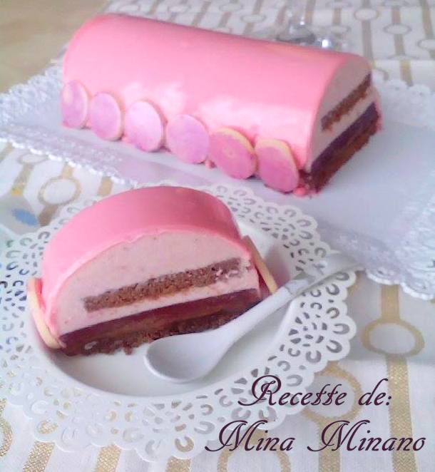 buche framboise chocolat