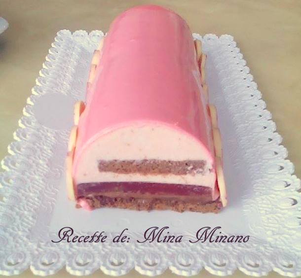 buche framboise chocolat 3