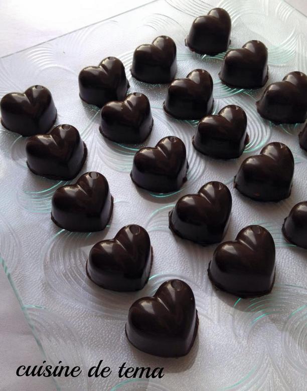 chocolat fourré a la pate de praliné