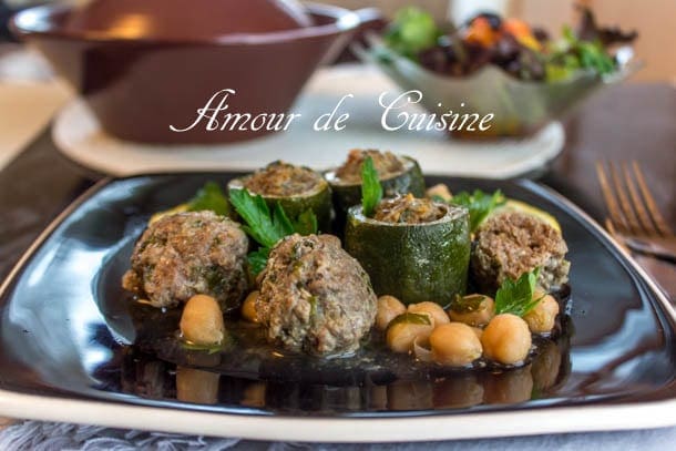 Dolma Courgettes Courgettes A La Viande Hachée