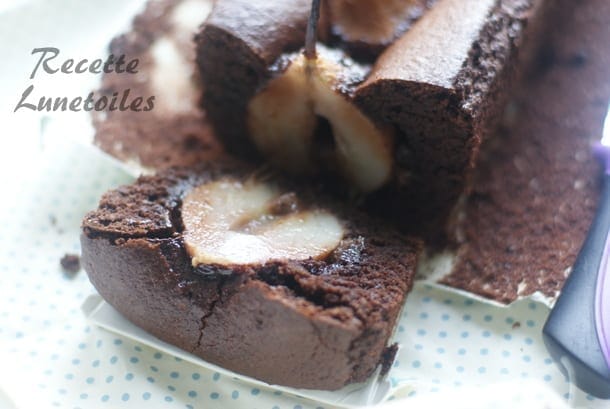 gateau poire chocolat facile