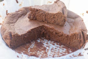 fondant marron chocolat
