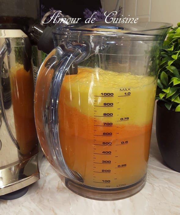 jus d'orange centrifugeuse
