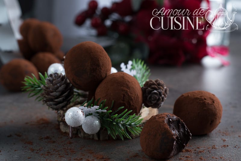 truffes au chocolat