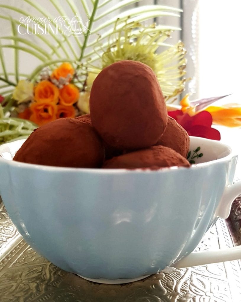 truffes au chocolat 