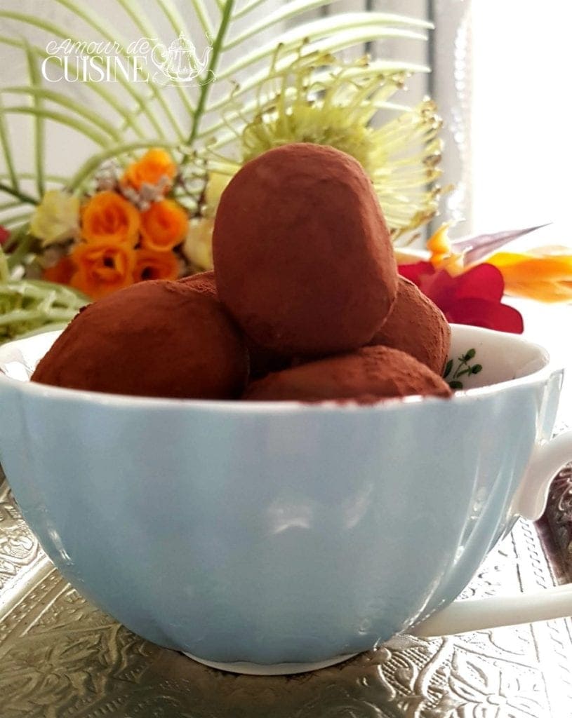 truffes au chocolat