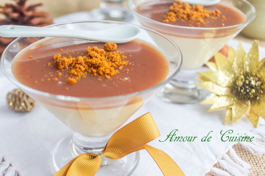 panna cotta à la crème de marron