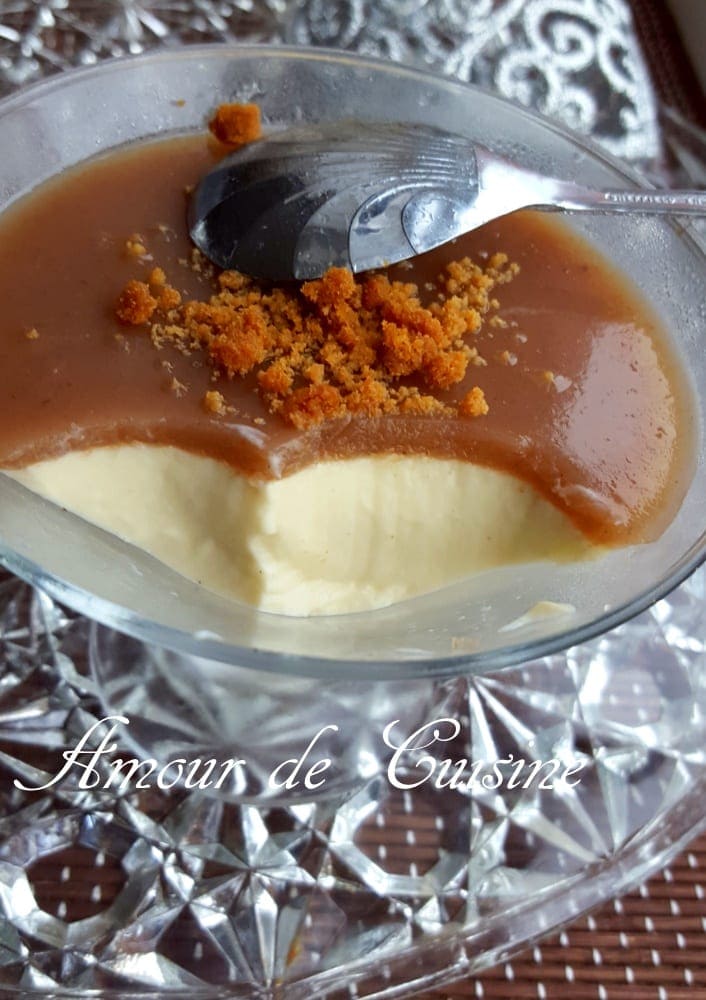 panna cotta à la crème de marron