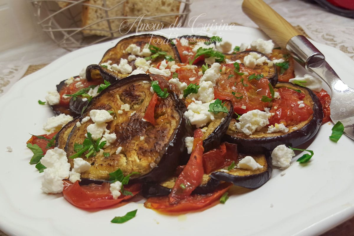 recette aubergine froide