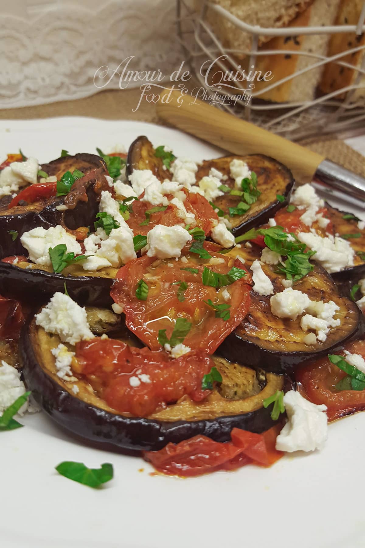 salade froide d’aubergine