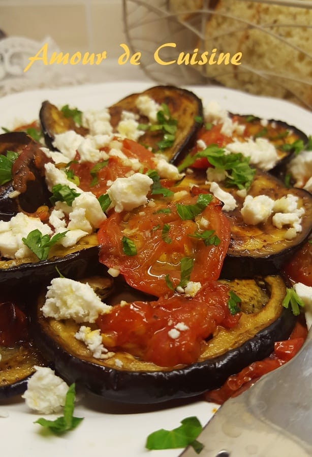 salade daubergine a la feta