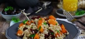 Salade d&rsquo;orge à la courge musquée butternut