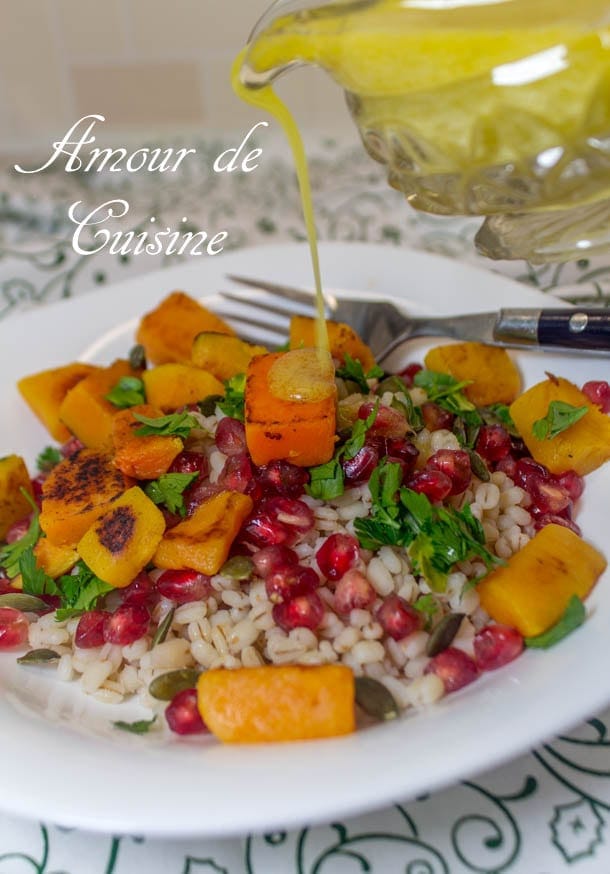 salade d'orge et courge musquée 1