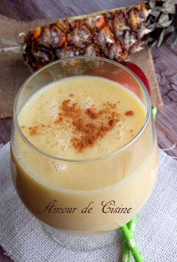 smoothie amaigrissant a l'ananas 1