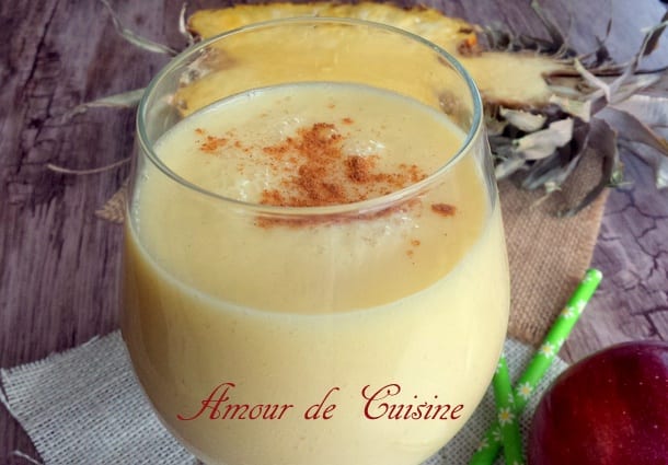 smoothie amaigrissant a l’ananas