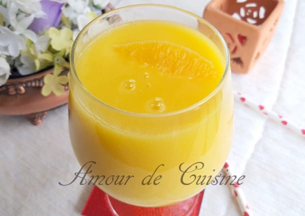 smoothie brule graisse ananas et mangue