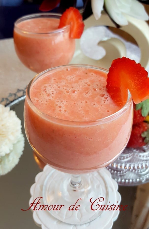 Smoothie brûleur de graisses a la pamplemousse