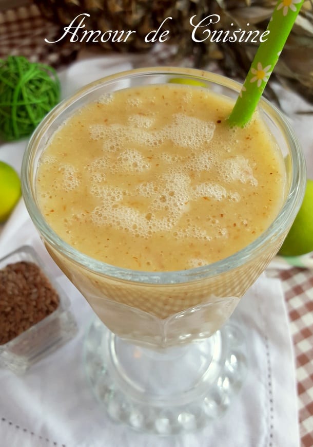 smoothie detox a l'ananas
