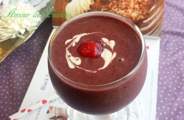 smoothie foret noire