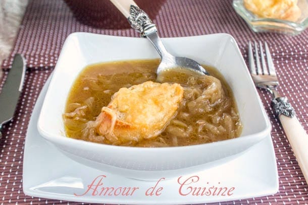 soupe a l'oignon