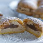 chou a la creme de marron et craquelin