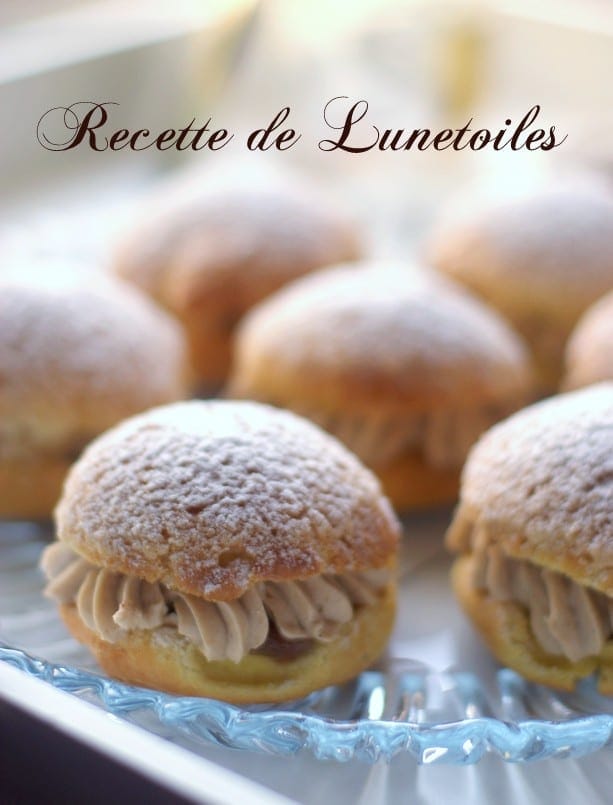 choux a la crème de marrons