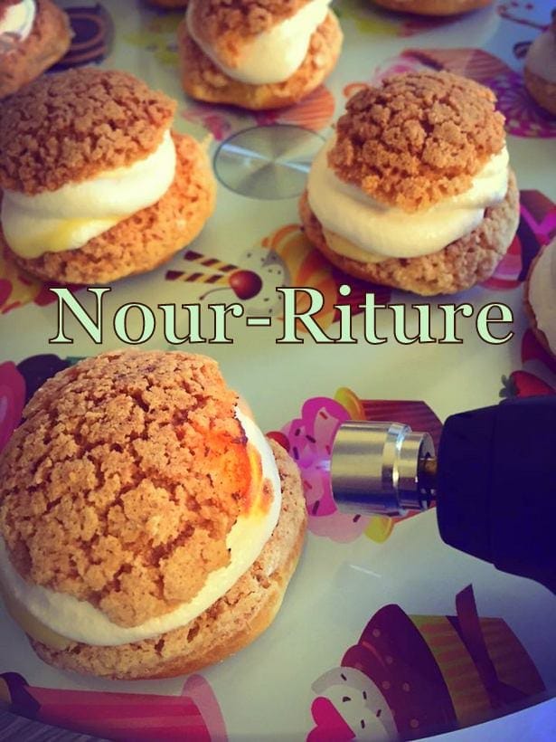 choux craquelin au citron meringué 1