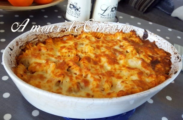 gratin de pate a la bolognaise express