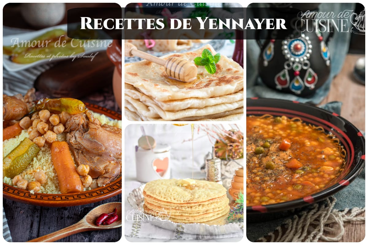 Recettes Yennayer, assegwas ameggaz