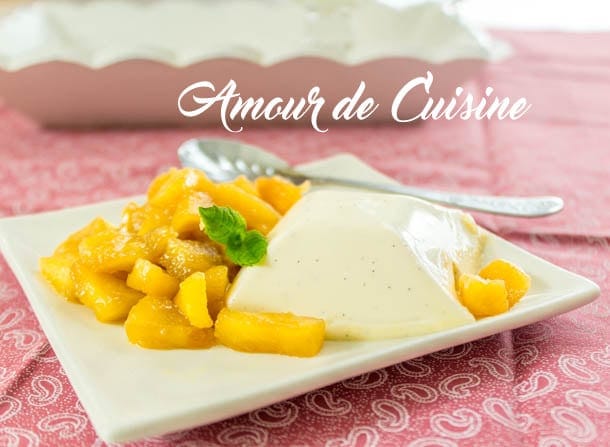 panna cotta aux pommes caramélisées