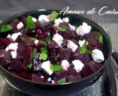 Salade De Betterave A La Feta Amour De Cuisine Salade De Betterave A La Feta Amour De Cuisine